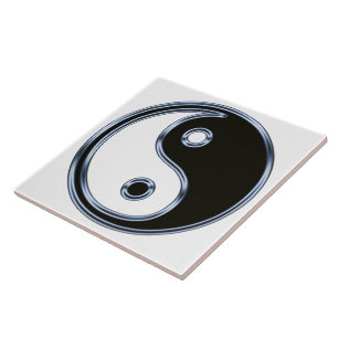 Yin and Yang Medallion Tile