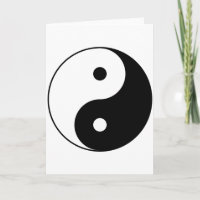 Yin and Yang Motivational Philosophical Symbol