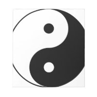 Yin and Yang Motivational Philosophical Symbol