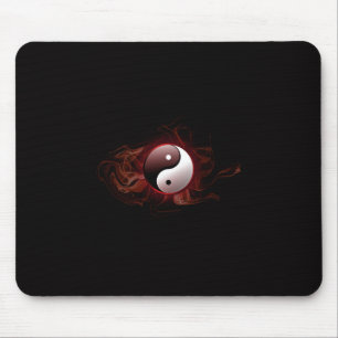 yin and yang mousepad