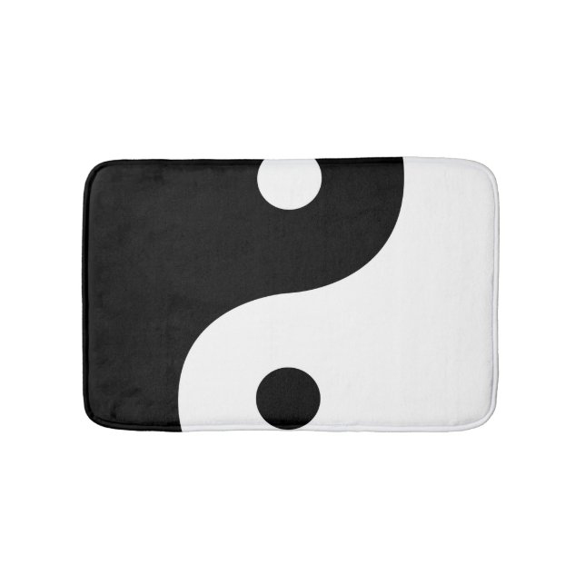 Yin and Yang Sides Bath Mat (Front)