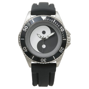 Yin and Yang Symbol (Chinese Taoist Taijitu) Watch