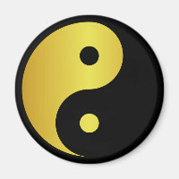 Yin and Yang symbol | Gold asian philosophy zen