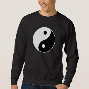 Yin And Yang Symbol Peace Love Balance Yoga Tai Ch Sweatshirt