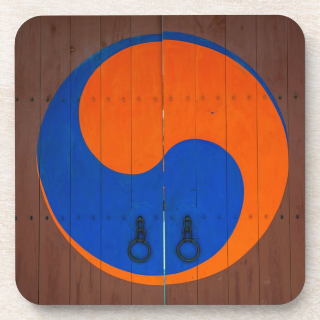 Yin and Yang symbol, South Korea Coaster (Front)