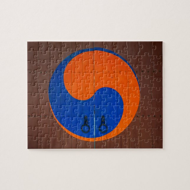 Yin and Yang symbol, South Korea Jigsaw Puzzle (Horizontal)