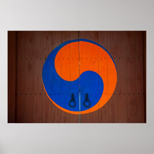Yin and Yang symbol, South Korea Poster (Front)