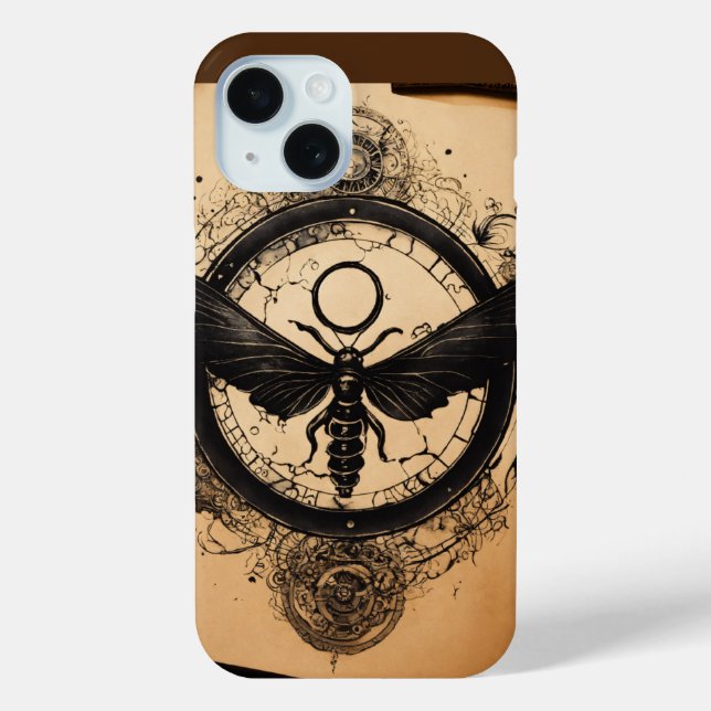 Yin and Yang Tattoo Phone Case (Back)