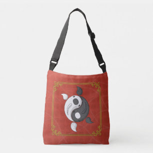 Yin and Yang the Koi All-Over-Print Bag