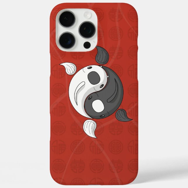 Yin and Yang the Koi Case-Mate Phone Case (Back)