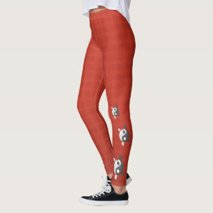Yin and Yang the Koi Leggings