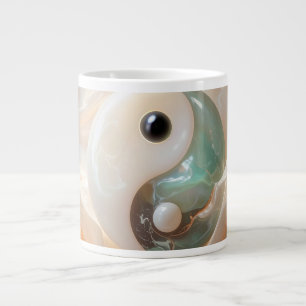 YIN AND YANG - Yijing Large Coffee Mug