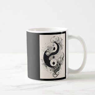 Yin And Yang Zen Spiritual Yoga Meditation Graphic Coffee Mug
