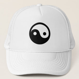 yin e yang trucker hat
