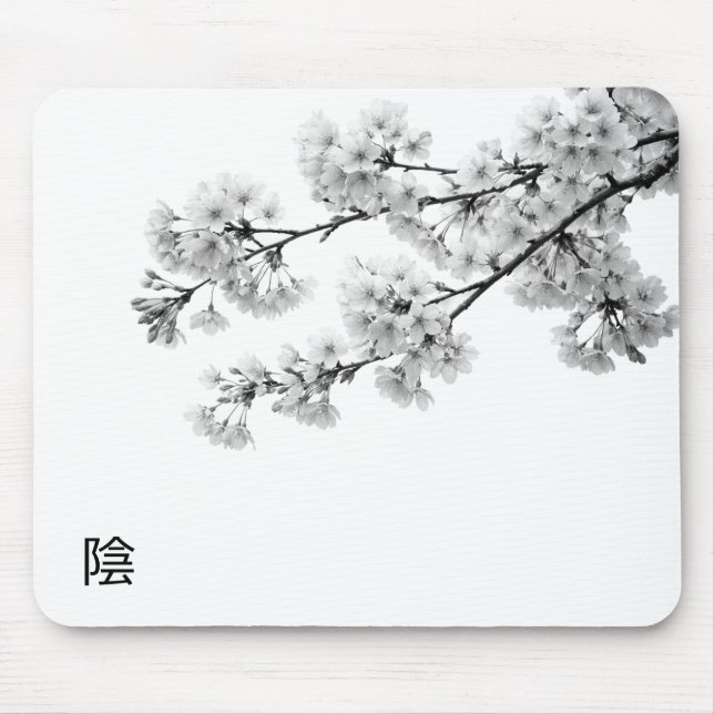 Yin Sakura Mousepad (Front)