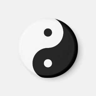 Yin Tang Tai Ji Chinese Symbol Magnet
