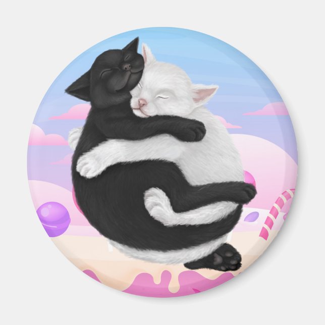 Yin und Yang Magnet (Front)