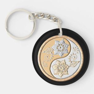 Yin Yang 1 Key Ring