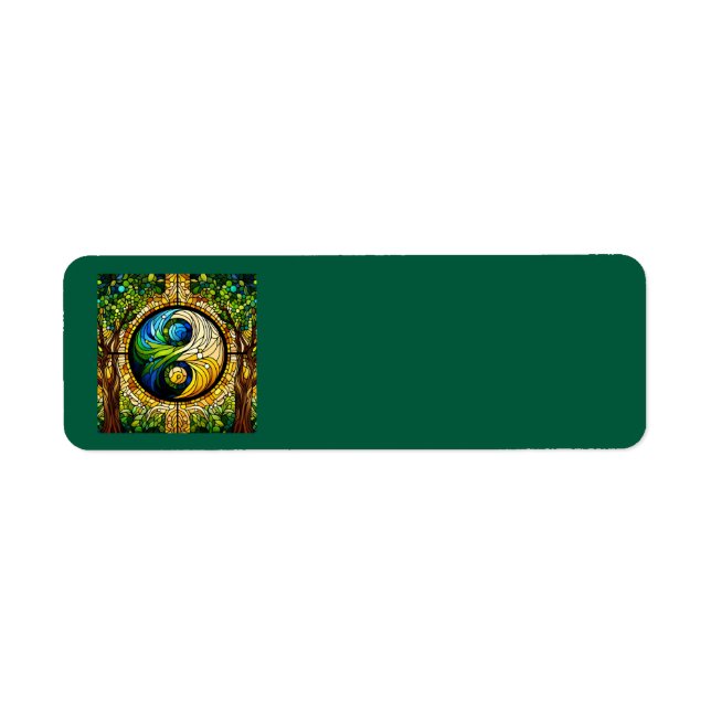 Yin Yang Address Labels (Front)