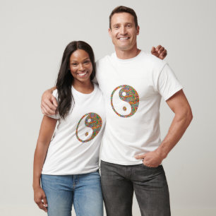 Yin Yang and Canadian Goldmine Jewel Art T-Shirt