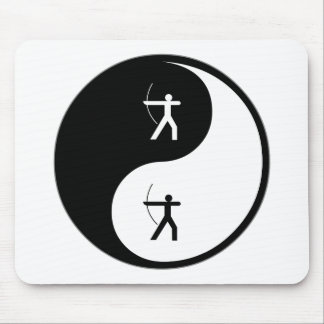 Yin Yang Archery Mouse Pad