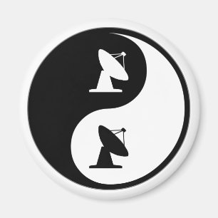 Yin Yang Astrophysics Magnet
