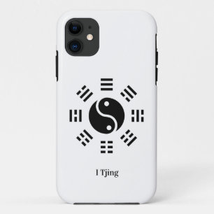 Yin Yang Ba Gua I Ching Symbol - Eight Trigrams iPhone 11 Case