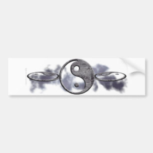 Yin Yang Bumper Sticker