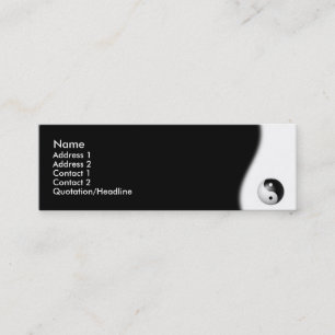 Yin-Yang Business Card
