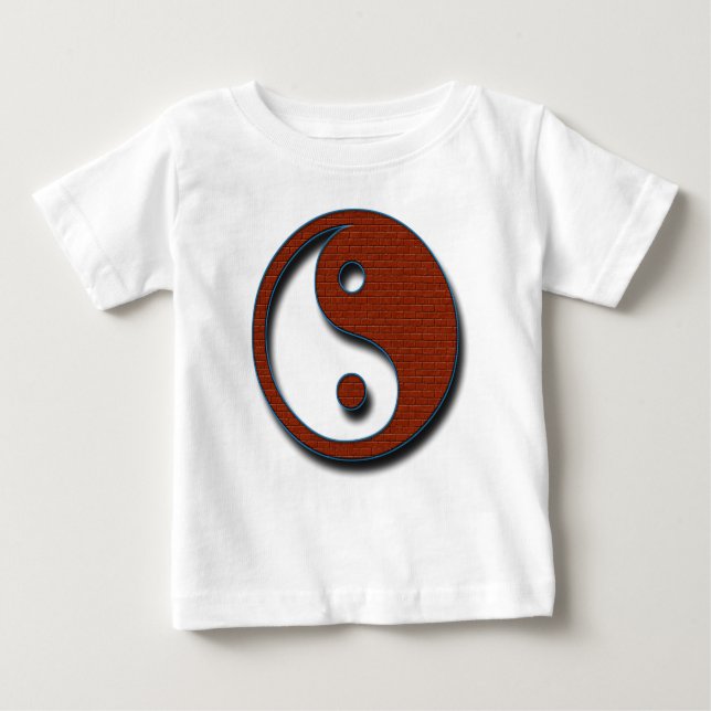 Yin Yang by Shirley Taylor Baby T-Shirt (Front)