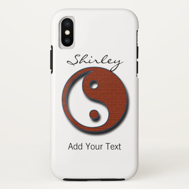 Yin Yang by Shirley Taylor Case-Mate iPhone Case (Back)