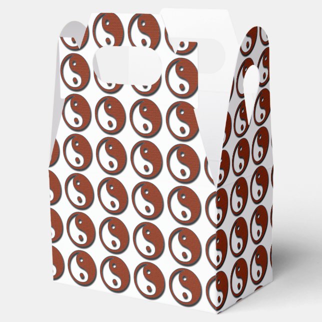 Yin Yang by Shirley Taylor Favour Box (Opened)