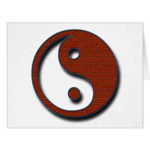 Yin Yang by Shirley Taylor Greeting Card