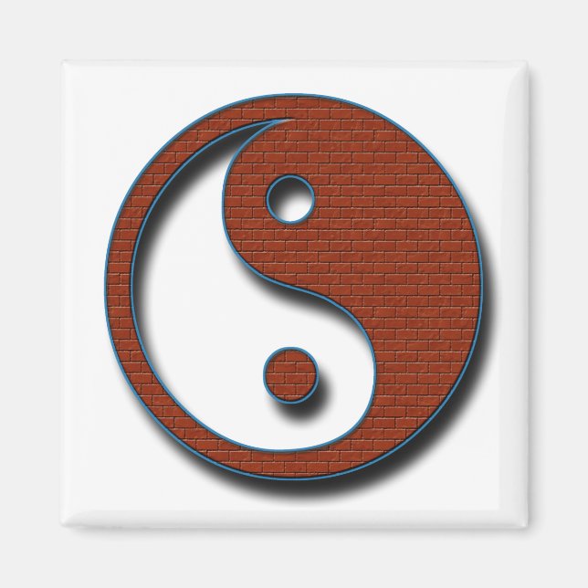Yin Yang by Shirley Taylor Magnet (Front)