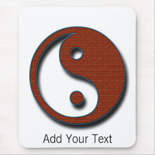 Yin Yang by Shirley Taylor Mouse Pad