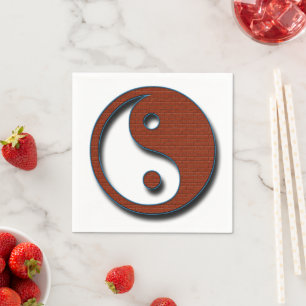 Yin Yang by Shirley Taylor Napkin