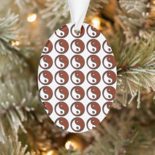 Yin Yang by Shirley Taylor Ornament