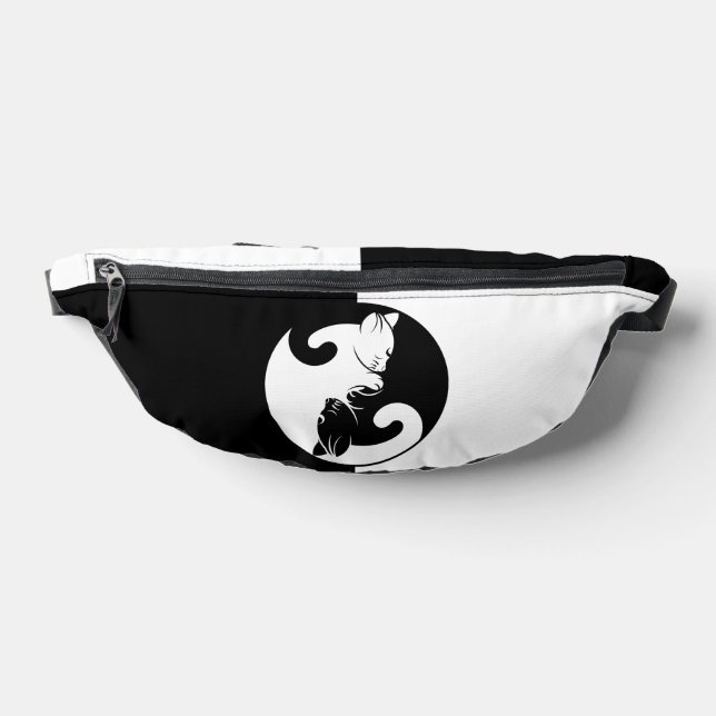 Yin yang cats bum bags (Lay Down)