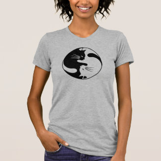 Yin Yang Cats - Cute Kittens Hugging And Playing T-Shirt