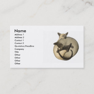 Yin Yang Cats Profile Card