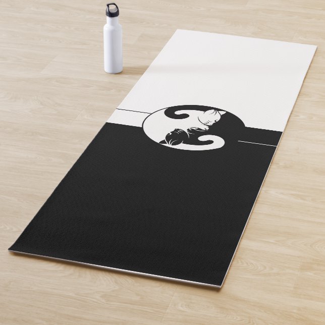 Yin Yang cats Yoga Mat (In Situ)