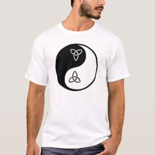 Yin Yang Celtic Tri-Knotwork T-Shirt