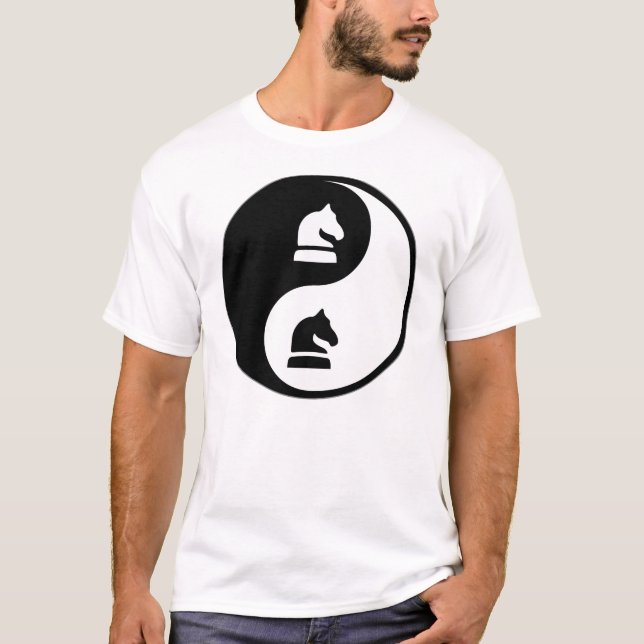 Yin Yang Chess T-Shirt (Front)