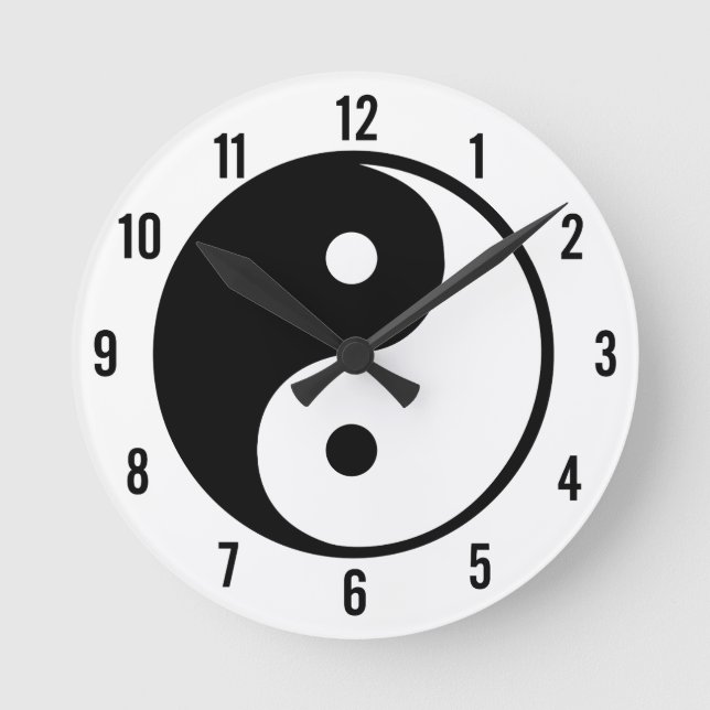 Yin Yang Clock (Front)