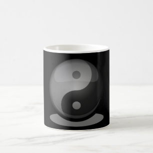 Yin yang coffee mug