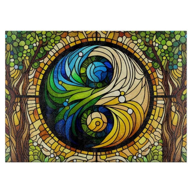 Yin Yang Cutting Board (Front)