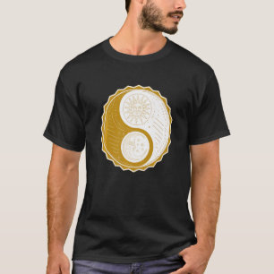 Yin Yang Dark Aesthetic Grunge Symbol Occult Pagan T-Shirt