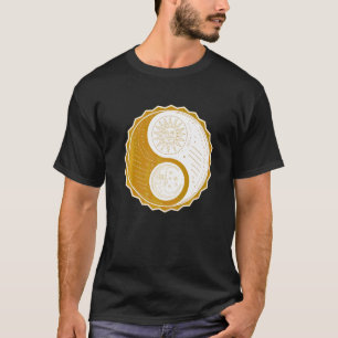 Yin Yang Dark Aesthetic Grunge Symbol Occult Pagan T-Shirt