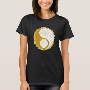 Yin Yang Dark Aesthetic Grunge Symbol Occult Pagan T-Shirt