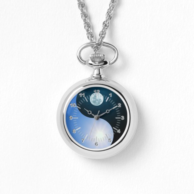 Yin yang day-night watch (Front)